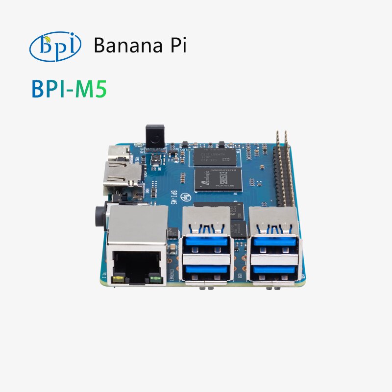 لوحة تطوير الأجهزة مفتوحة المص - مراجعة Banana Pi Bpi-M5 وسعره